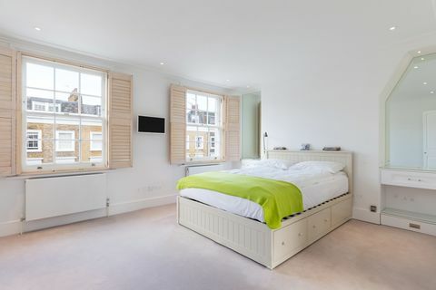 14 Halsey Street SW3 - „Chelsea townhouse“ - miegamasis - Russellas Simpsonas