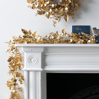 Habitat 2m Enchanted Christmas Gold Lapijos girlianda