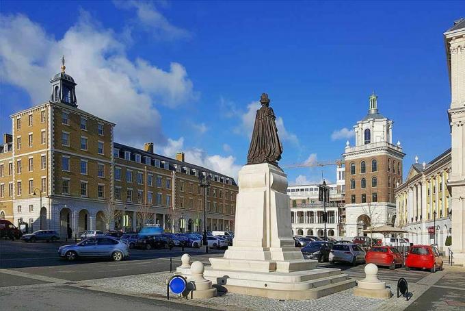 King Charles Poundbury Dorset