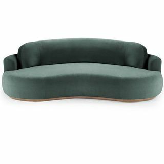 Apvali nuoga sofa - maža