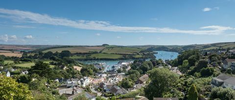 Aukštasis namas, Salcombe, Devon - vaizdas - Marchand Petit