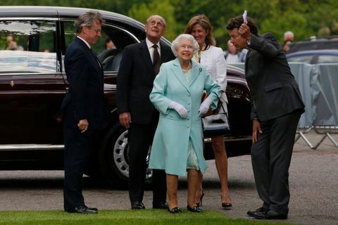 Karalienė ir princas Filipas „Chelsea Flower Show 2016“