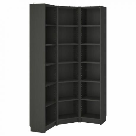 Billy Bookcase derinys juodai rudas