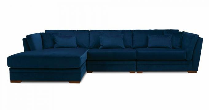 dfs aksominė sofa, ilgas paplūdimys, iš gražios namo kolekcijos