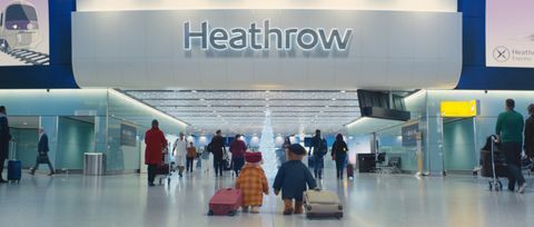 Heathrow kalėdinis skelbimas 2018 m