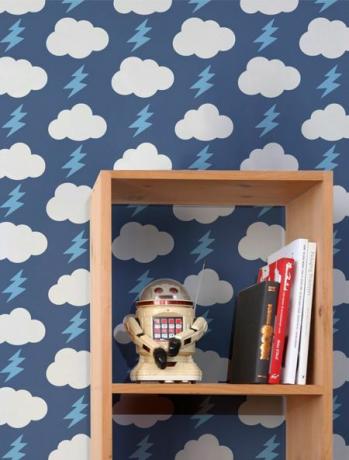 „Aimee Wilder“ tapetų dizaino sienos dekoruotos baldais