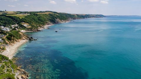 „Dove Rock“ namas Plaidyje, netoli East Looe, pietinėje Kornvalio pakrantėje