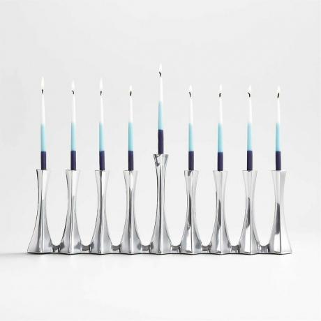 Gehry Chrome Menorah