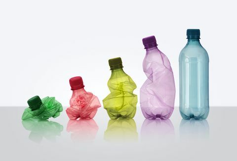 plastikiniai buteliai