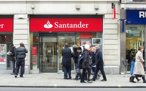 Santanderio bankas, centrinis Londonas