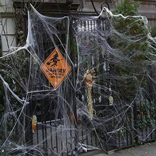 Helovino ištempiami voratinkliai