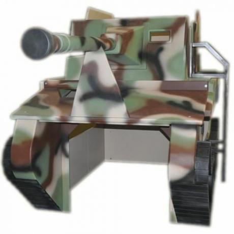 Armijos tanko dviaukštė lova