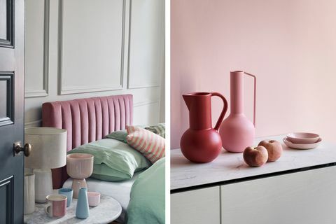populiariausios namų spalvos instagrame rožinė