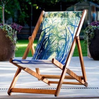 „Art Print“ deckchair Country Lane