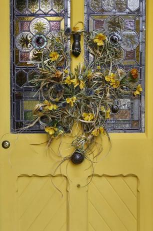 geltoni priekinių durų kreidiniai dažai Tilton Annie Sloan