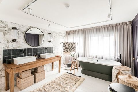 2018 metų „Houzz“ - vonios kambarys