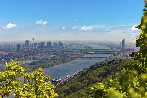 Vienos ir Dunojaus panorama