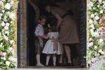 Princas George'as ir princesė Charlotte Pippos Middletono vestuvėse