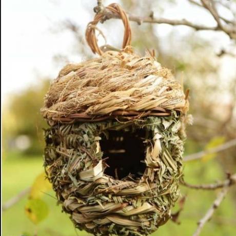 „Garden Bird House“ natūralus ekologiškas paukščių dėžutė