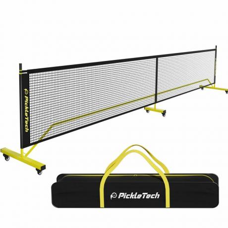 PICKLETECH 5.0 nešiojamasis „pickleball“ tinklelis 