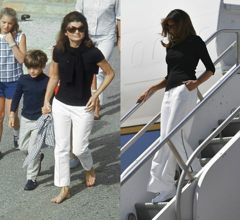 melania koziris ir jackie kennedy