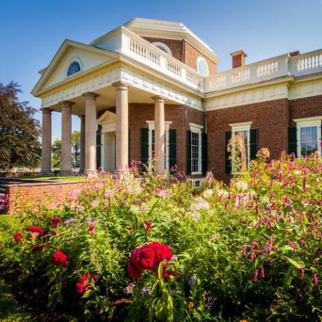 monticello, thomas jefferson namas Virdžinijoje, JAV