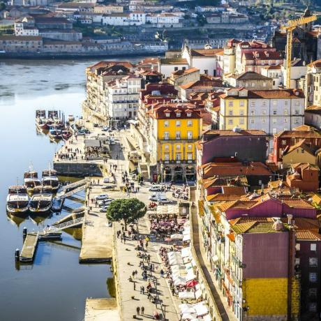 Porto vaizdas nuo Dom Luís I tilto