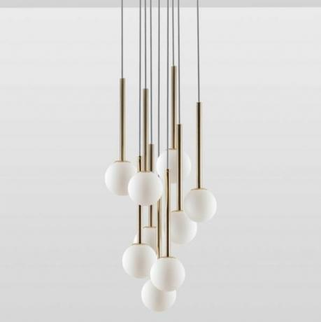 Opal Ball Cluster Ceiling Light namas