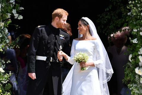 Princas Harry vedė Meghan Markle - Vindzoro pilis - nuotakos puokštė