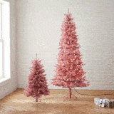 „Pink Tinsel“ kalėdinė eglutė