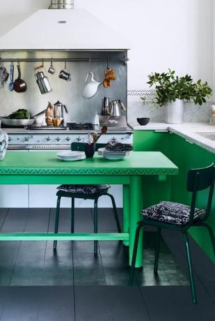 žalios virtuvės