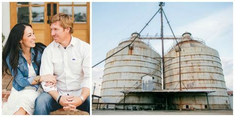 „Magnolia Market Silo Location Chip“ ir Joanna Gaines