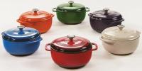 „Lodge“ 60 USD vertės olandų krosnis lyginama su „Le Creuset“