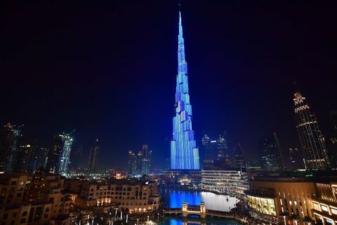 Lazerio šou „Burj Khalifa“