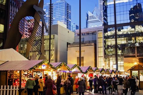 „Christkindlmarket“ Čikagoje