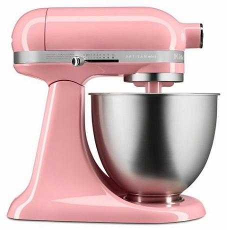 „Kitchenaid Artisan Mini Guava“ glazūros stovo maišytuvas