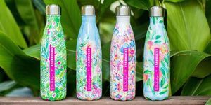 Lilly Pulitzer Starbucks vandens buteliai