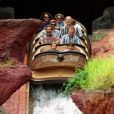 geriausios Disney nuotraukos princesė Diana ir Harry Splash Mountain