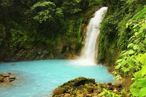 Krioklys ant RIo Celeste Kosta Rikoje