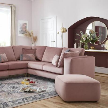 namo graži darcy sofa DFS, kampinė sofa