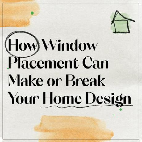 kaip langų išdėstymas gali padaryti ar sugadinti jūsų namų dizainą